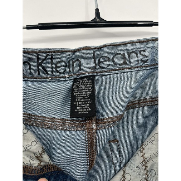 Calvin Klein Flare Women's Dark Wash Jeans 29/8 - Picture 5 of 7